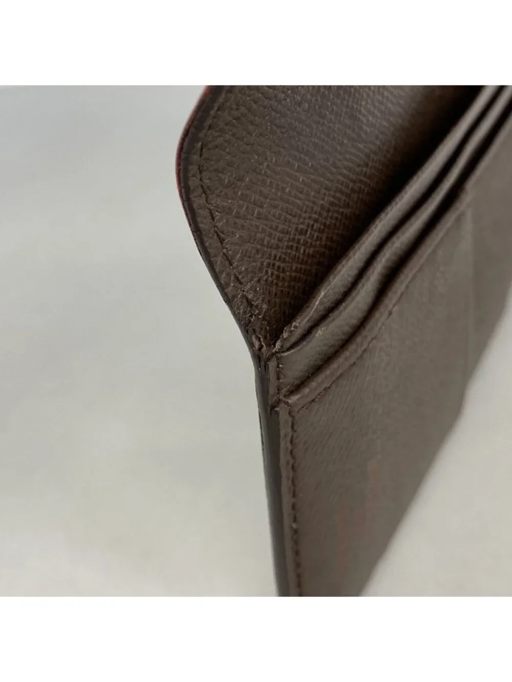 Louis Vuitton Wallet Damier Portefeuille Brazza Ebene